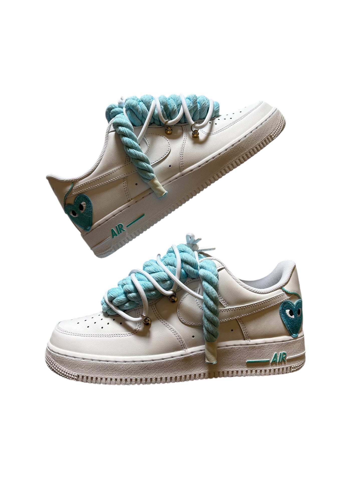 AF1 ROPE ICE BLEU COEUR BLEU