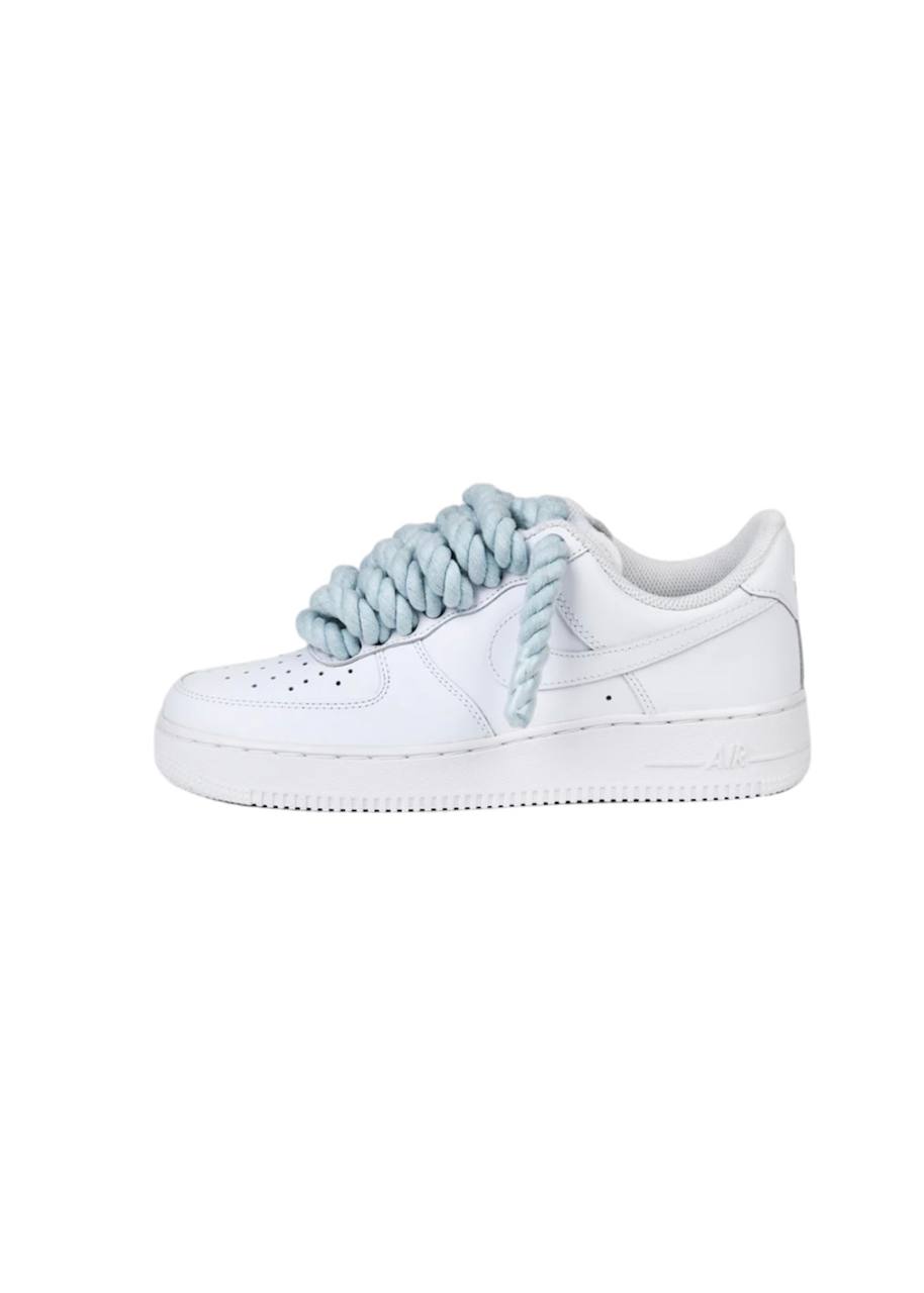 Custom Rope Vert Menthe - AF1 Blanc