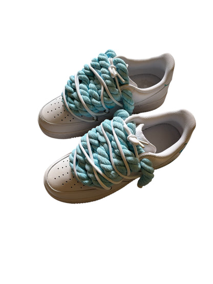 AF1 ROPE ICE BLEU COEUR BLEU