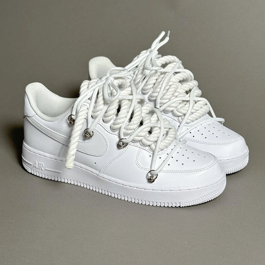 Af1 Rope & lacet blanc