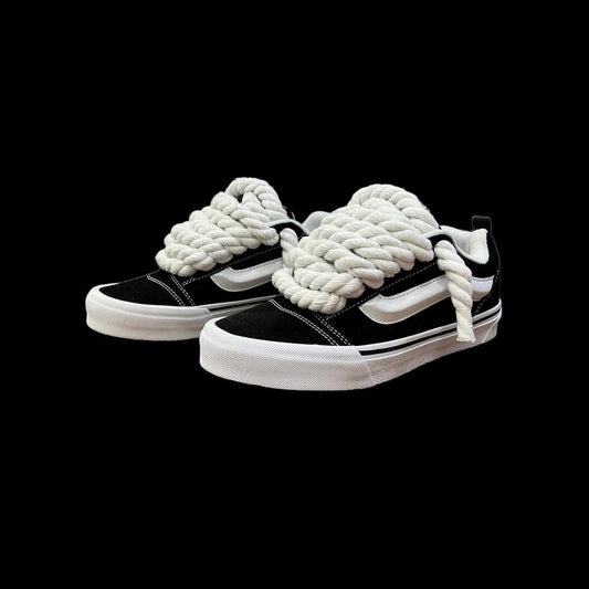 Vans knu skool &amp; ROPE WHITE