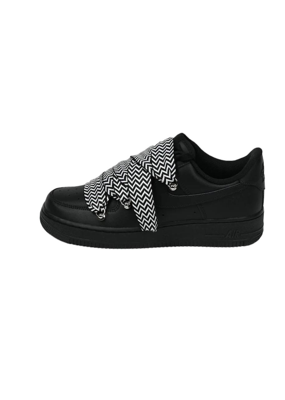 Custom Lanvin White &amp; Black - AF1 Black