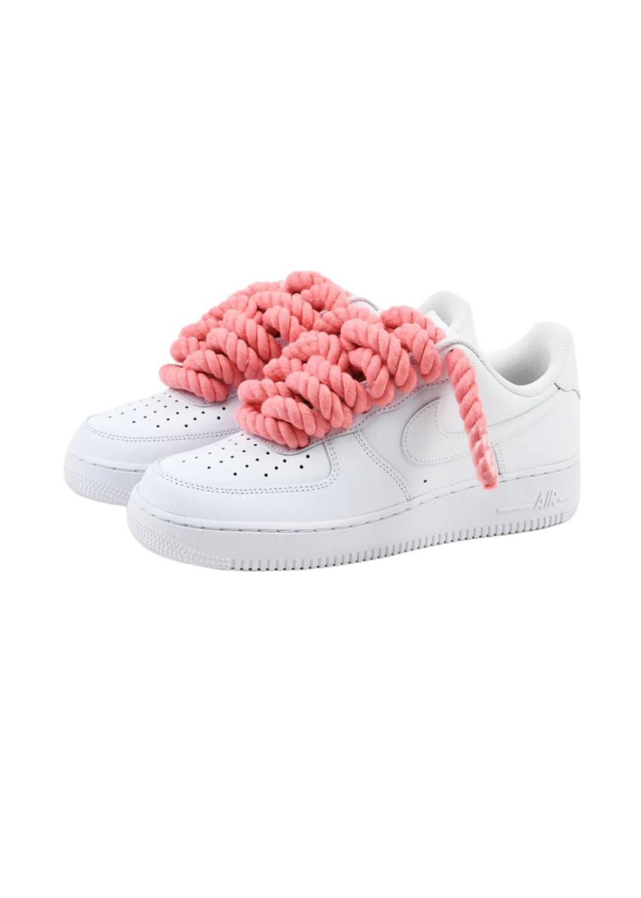 Custom Rope Pink - AF1 White