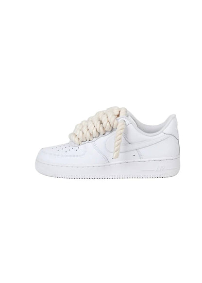 Custom Rope Belge - AF1 Blanc