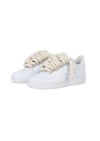 Custom Rope Belge - AF1 Blanc